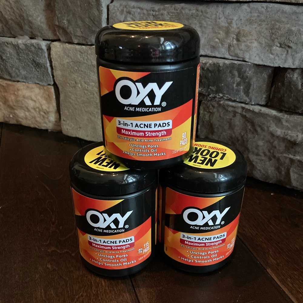 Oxy 3-in-1 Acne Pads Maximum Strength